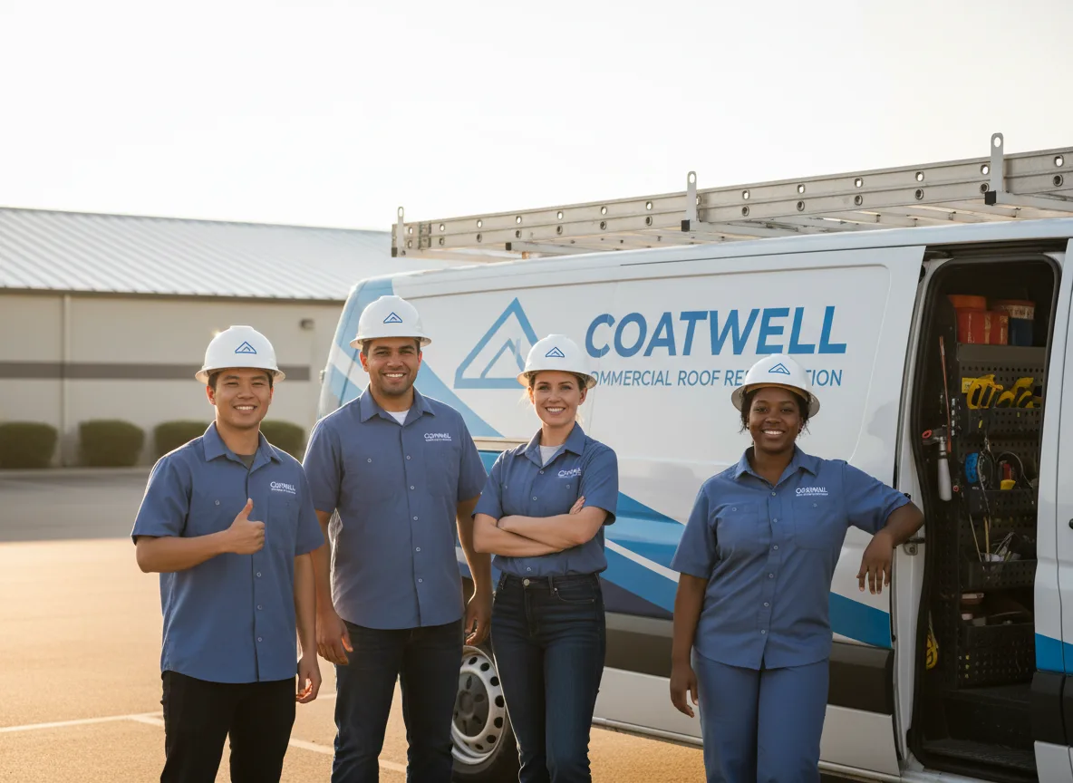 Commercial roof coating company in Yates Center, KS